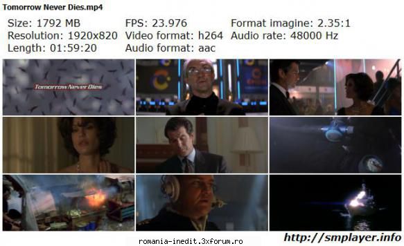 Tomorrow Never Dies (1997) - Tomorrow Never Dies (1997) Audio / Engleza - Filme - Movies