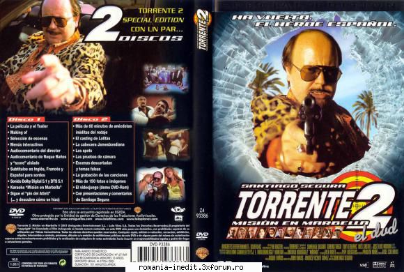 Torrente 2: Misi�n en Marbella (2001) - DVDRip | 690 MB | 1h 35mn | DIV3 | 512x288 | MP3 - Filme - Movies