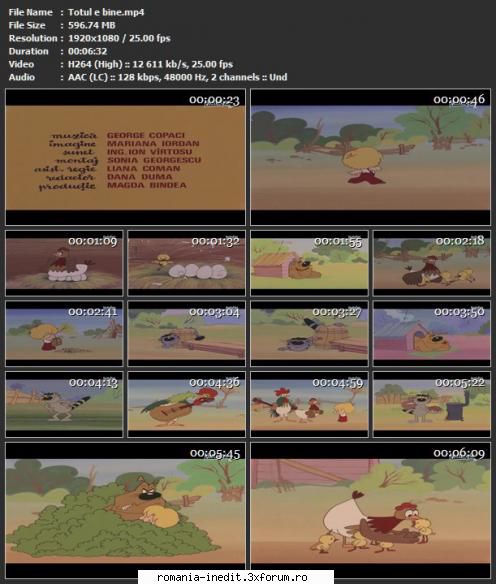 Totul e bine cand se sfarseste cu bine - sasadoru - Filme pentru copii - Movies for kids