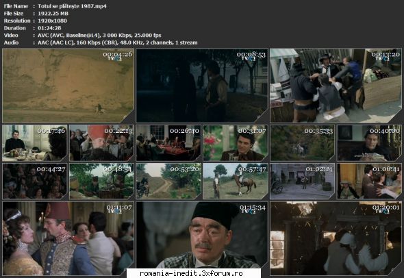 Totul se plateste (1986) - tvrip Mod edit: File expirate, pentru file - Filme rom�nesti - Romanian Movies