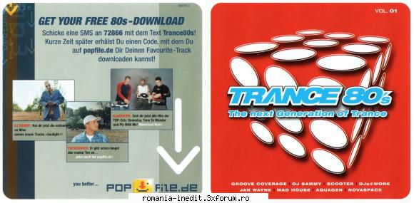 Trance 80s - Vol.1 - Trance 80s - Vol.1 CD 1: 01) Groove Coverage � - International MP3s