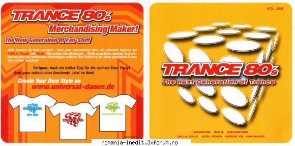 Trance 80s - Vol.4 - Trance 80s - Vol.4 CD 1: 01) Special D. � Come - International MP3s