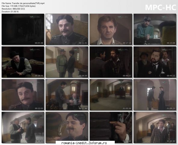 Transfer de Personalitate (1996) (Teatru TV) - Autor: Jaroslav Hasek - Teatru rom�nesc - Romanian Theater