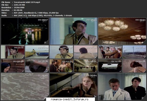 Trecatoarele iubiri (1974) - sasadoru - Filme rom�nesti - Romanian Movies
