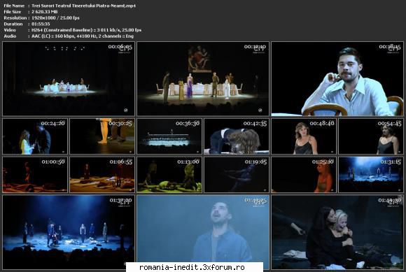 Trei Surori (Teatrul Tineretului Piatra-Neamț) (2025) - sasadoru - Teatru rom�nesc - Romanian Theater