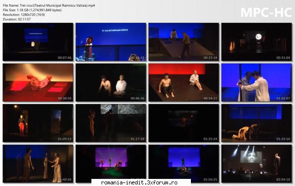 Trei cruci(Teatrul Municipal Ramnicu Valcea) - de Isaiia Răcăci - Teatru rom�nesc - Romanian Theater