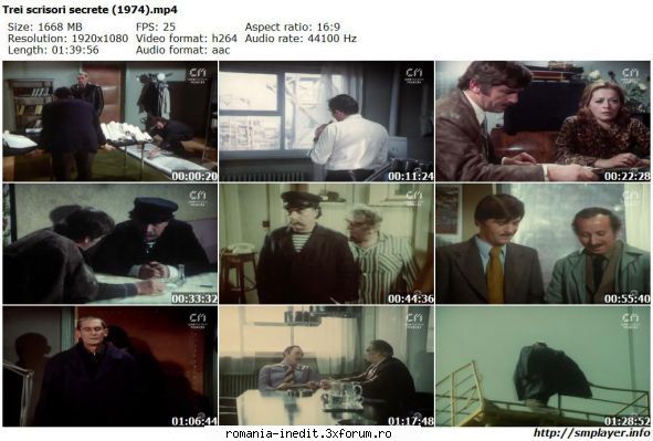 Trei scrisori secrete (1974) - marianvo - Filme rom�nesti - Romanian Movies