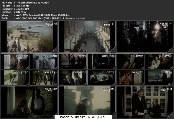 Trei scrisori secrete (1974) - sasadoru - Filme rom�nesti - Romanian Movies