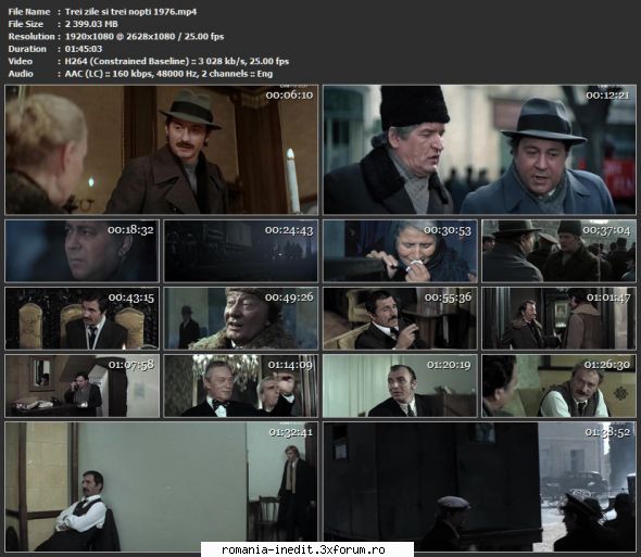 Trei zile și trei nopți (1976) - sasadoru - Filme rom�nesti - Romanian Movies