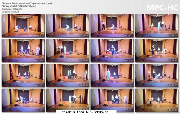 Trenul spre nicaieri(Trupa Juniors Act) - bgl23 - Teatru rom�nesc - Romanian Theater