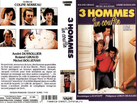 Trois Hommes Et Un Couffin (1985) - Trois Hommes Et Un Couffin (1985) Jacques - Filme clasice - Old Movies