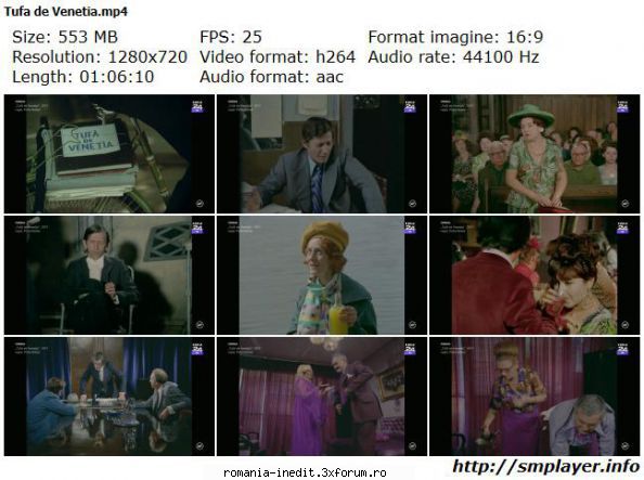 Tufa de Venetia (1977) - Tufa de Venetia (1977) Totally Unprepared - Filme rom�nesti - Romanian Movies