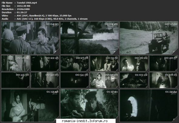Tunelul (1966) - tvrip TV SHOWS Subteran (2024) Tătuțu - Filme rom�nesti - Romanian Movies
