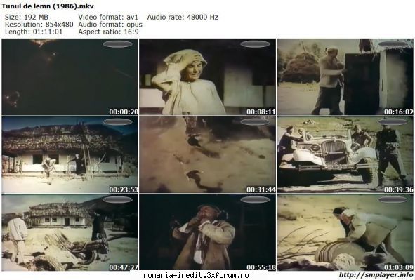 Tunul de lemn (1986) - marianvo - Filme rom�nesti - Romanian Movies