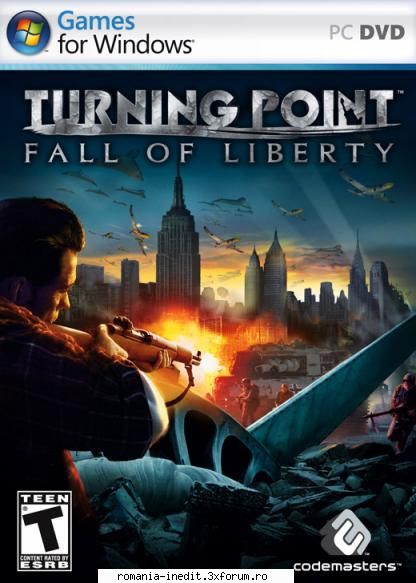 Turning Point: Fall of Liberty - 1. Unrar. 2. Burn the image. 3. Install the game - Full Games