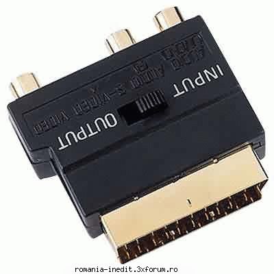 Tv tuner vs. Dolce (Romtelecom) - ai 2 posibilitati 1 receiver -scart rca/svideo - Tech Support