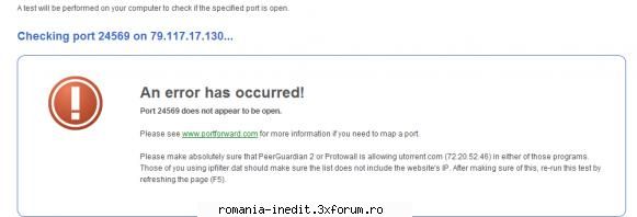 U-torrent probleme - Sunt abonat al RDS-ului si cu stupoare am - Tech Support