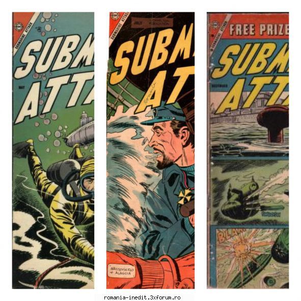 USA comics MILITARY - Submarine Attack - Carti in limbi straine