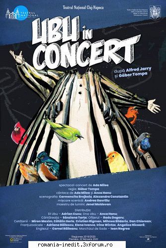 Ubu in concert (Teatrul National Cluj-Napoca)(2020) - Mulțumesc! reg - Teatru rom�nesc - Romanian Theater