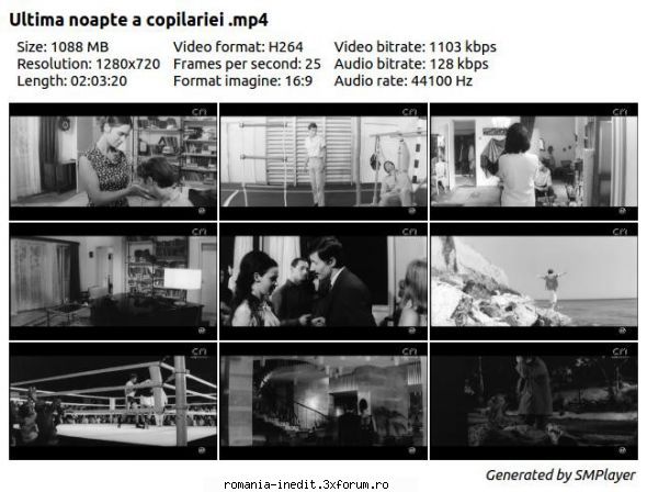 Ultima noapte a copilariei (1966) - Ultima noapte a copilăriei - Filme rom�nesti - Romanian Movies