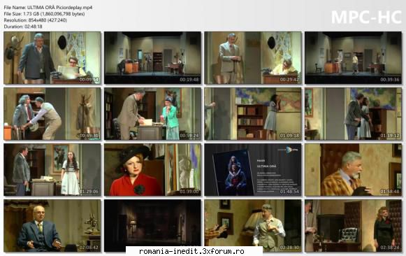 Ultima ora(Teatrul Nottara) - Regia Șimșensohn Scenografia - Teatru rom�nesc - Romanian Theater