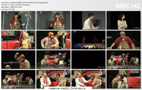 Ultimul barbat de pe pamant(Teatrul Metronom) - Regie și scenariu - Teatru rom�nesc - Romanian Theater