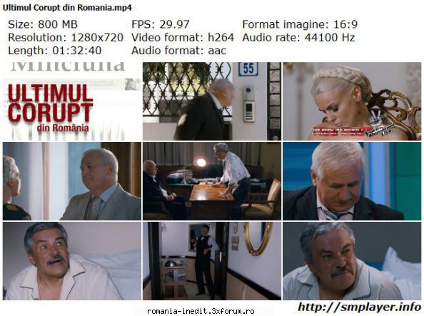 Ultimul corupt din Rom�nia (2012) - Ultimul corupt din Rom�nia (2012) The - Filme rom�nesti - Romanian Movies