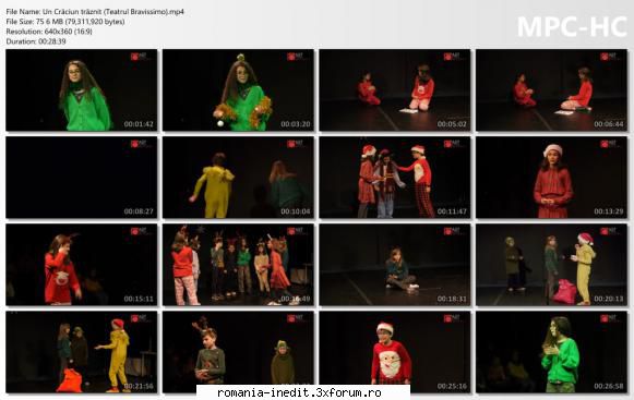 Un Crăciun trăznit (Teatrul Bravissimo) - bgl23 - Teatru rom�nesc - Romanian Theater