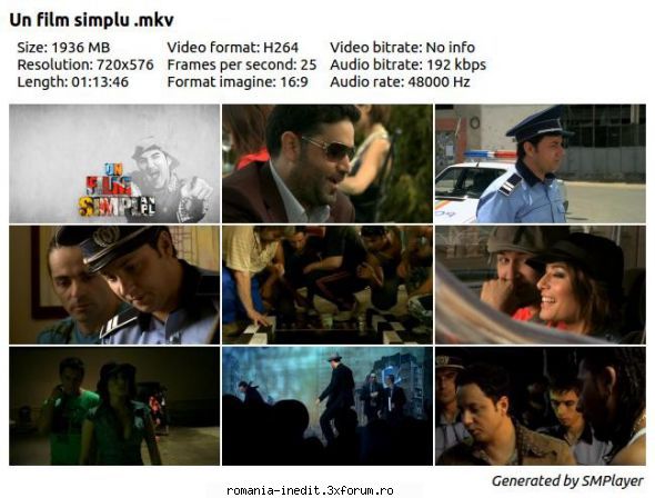 Un Film SIMPLU (2008) - Repostare ! Un film Simplu (2008) - Filme rom�nesti - Romanian Movies