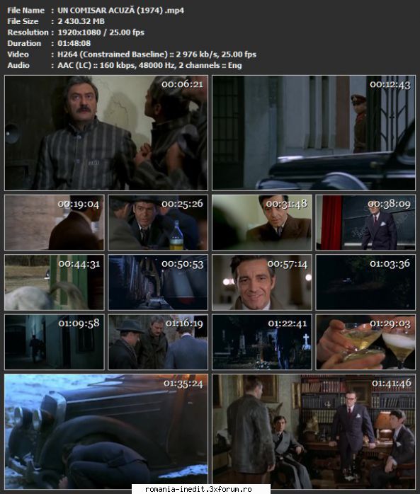 Un comisar acuza (1973) - sasadoru - Filme rom�nesti - Romanian Movies