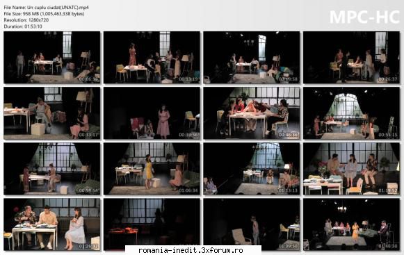 Un cuplu ciudat(UNATC) - bgl23 - Teatru rom�nesc - Romanian Theater