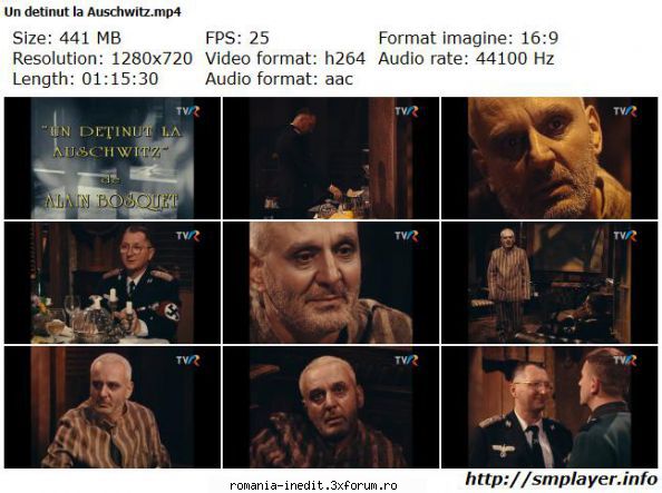 Un detinut la Auschwitz (Teatru TV) (1996) - Un detinut la Auschwitz - Teatru rom�nesc - Romanian Theater