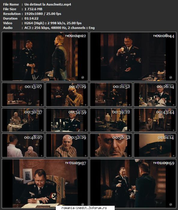 Un detinut la Auschwitz (Teatru TV) (1996) - sasadoru - Teatru rom�nesc - Romanian Theater