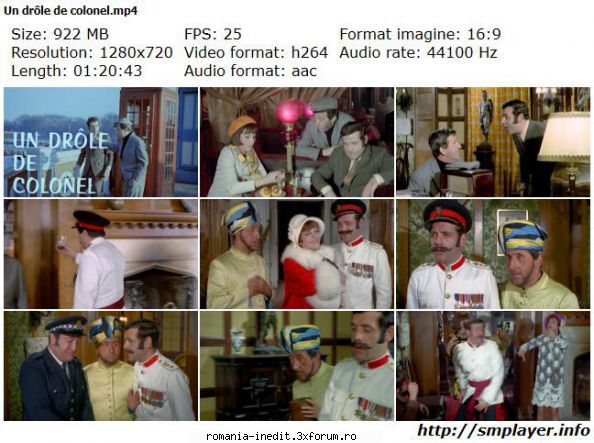 Un dr�le de colonel (1968) - Un dr�le de colonel (1968) Audio / Franceza Fara - Filme clasice - Old Movies
