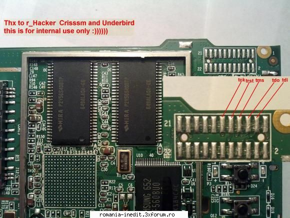 Un dump Mio Moov310? - tot ... am lucrat pe jtag dar.... mai rapid - Mobile/ PDA / GPS Tech Support