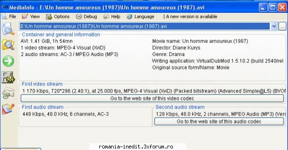 Un homme amoureux (1987) - Un homme amoureux (1987)DVDrip Audio:2 piste Rusa - Filme clasice - Old Movies