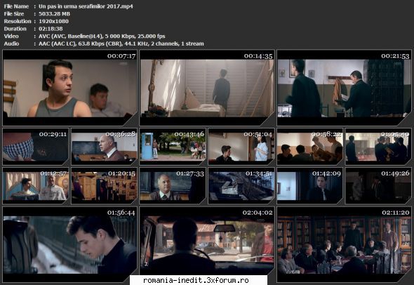 Un pas �n urma serafimilor (2017) - HDTV Mod edit: File expirate, pentru - Filme rom�nesti - Romanian Movies
