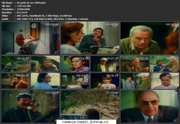 Un petic de cer (1984) - sasadoru - Filme rom�nesti - Romanian Movies