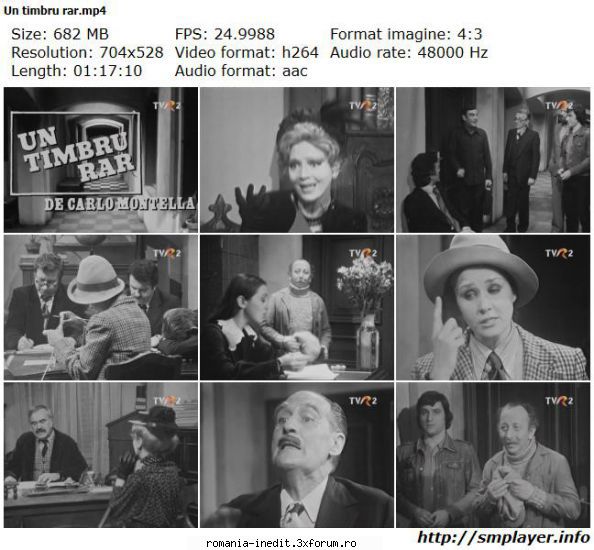 Un timbru rar (1978) (Teatru TV) - Repostare !! Un timbru rar (1978) - Teatru rom�nesc - Romanian Theater