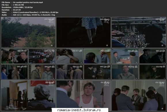 Un z�mbet pentru mai t�rziu (1974) - Un z�mbet pentru mai t�rziu (1974) - Filme rom�nesti - Romanian Movies