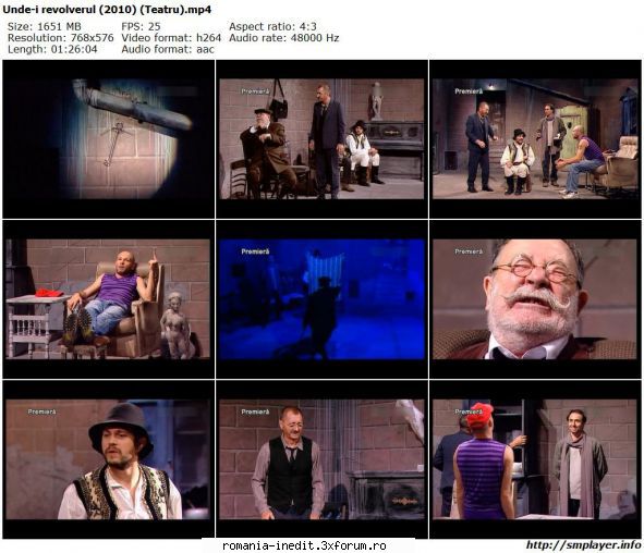 Unde-i revolverul (2010) (Teatru TV) - marianvo - Teatru rom�nesc - Romanian Theater