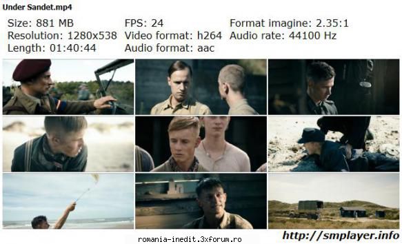 Under Sandet (2015) - Under Sandet (2015) Land of Mine Audio / Germana - Filme - Movies