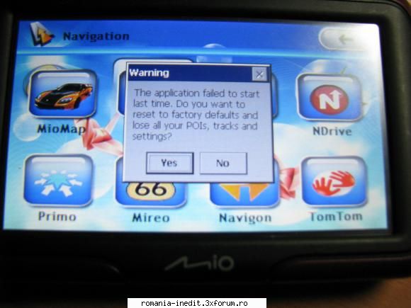 Unlock Mio Moov toata gama, doar rezolutii 480x272,480x232 - imi da urmatoare - Mobile/ PDA / GPS Tech Support