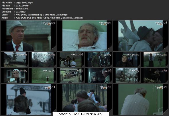 Urgia (1977) - sasadoru - Filme rom�nesti - Romanian Movies