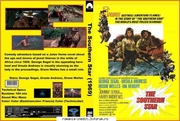 Ursula Andress - The Southern Star Der Stern des Suedens 1969 - Filme clasice - Old Movies