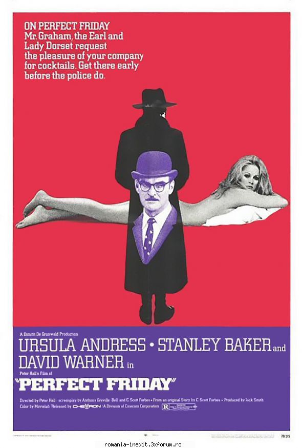 Ursula Andress - Perfect Friday 1970 Year: 1970 Country: UK Genre - Filme clasice - Old Movies