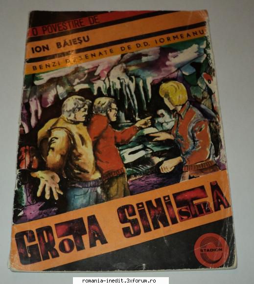 VAND reviste romanesti de benzi desenate - Grota sinistra (Ion Baiesu) benzi desenate de - Talcioc - Rag fair