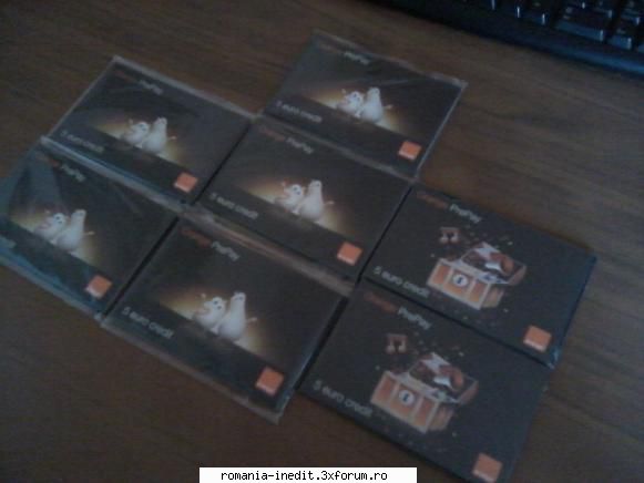 V�ND pachet 7 cartele Orange Pre pay - V�nd pachet 7 cartele Orange pre pay de 5 euro - Talcioc - Rag fair