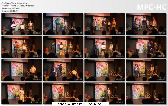 Vama fantoma{Compania D'Arte) - Distribuția �n ordinea - Teatru rom�nesc - Romanian Theater