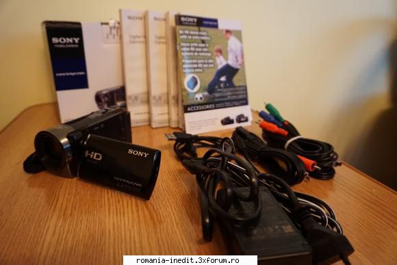 Vand Camera video Sony CX 130is - Vand Camera video Sony CX 130is - rezolutie video - Talcioc - Rag fair